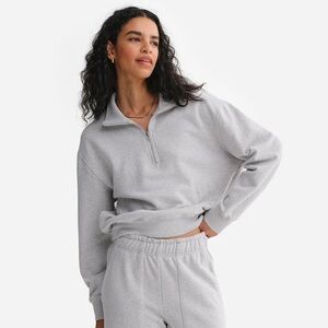 Mate Organic Fleece Half-Zip Sweatshirt